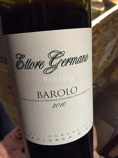 Piemonte Barolo Ettore Germano 2010