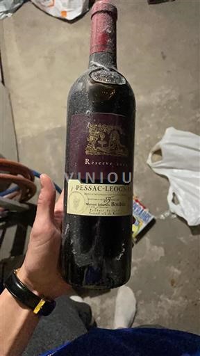 Bordeaux Pessac-Léognan Grand Cru Réserve 2019