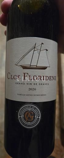 Bordeaux Graves Clos Floridène 2020