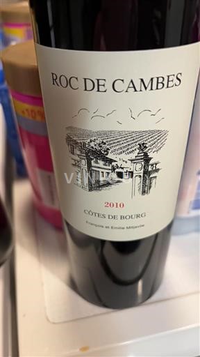 Bordéus Côtes-de-bourg Roc De Cambes 2010