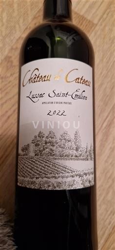 Bordeaux Saint-Émilion Château Catenac 2022