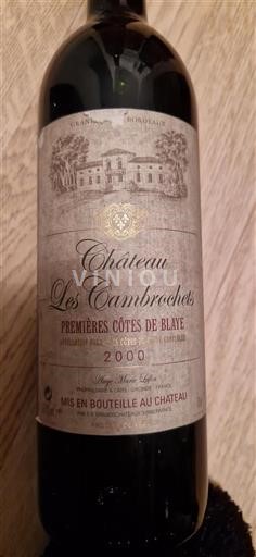 Bordéus Não especificado Château Les Cambrochets 2000