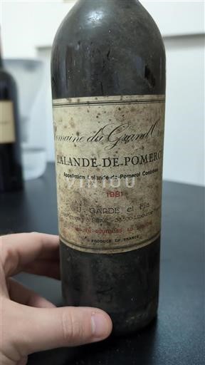 Bordeaux Lalande-de-pomerol Château Grand Ormeau 1981
