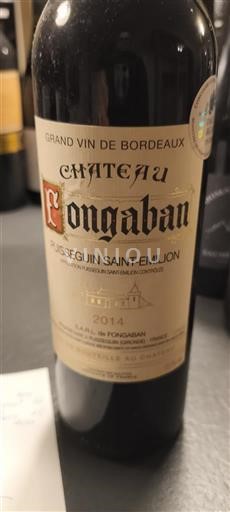 Bordeaux Puisseguin-Saint-Émilion Château Fongaban 2014