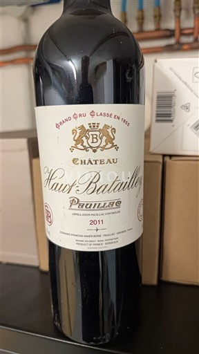 Bordeaux Pauillac Grand Cru Château Hautbatailley 2011