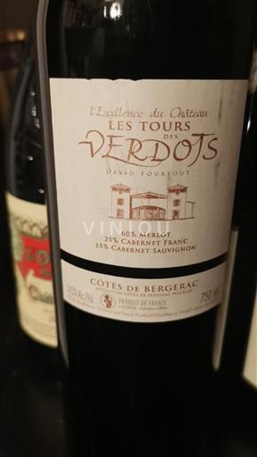 Sud-Ovest Côtes-de-bergerac Château Les Tours Des Verdots L'Excellence du Château 2018
