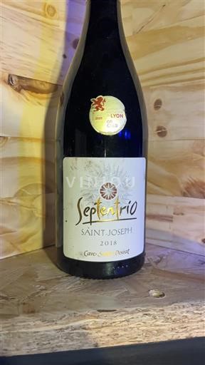 Rhônedalen Saint-Joseph Cave Saint Desirat Septentrio 2018