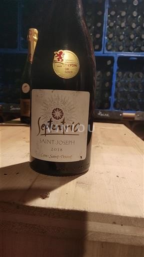 Rhône Valley Saint-Joseph Cave Saint Desirat Septentrio 2018