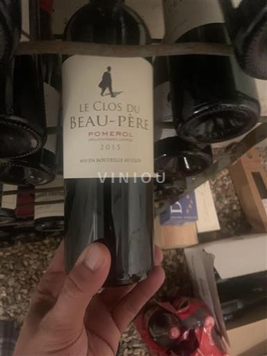Burdeos Pomerol Le Clos Du Beaupère 2015