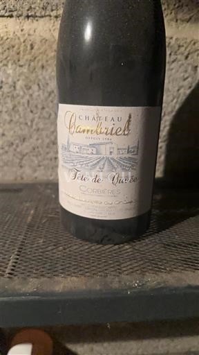 Languedoque NULL Château Cambriel Tête de 2014