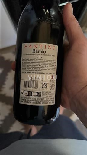 Piamonte Barolo Santini 2018