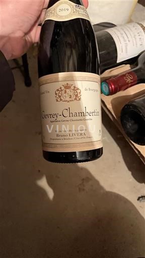 Bourgogne Gevrey-chambertin Bruno Livera 2019