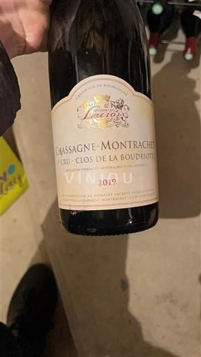 Burgundija Chassagne-Montrachet Premier Cru La Croix Clos de la Boudriotte 2019