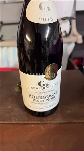 Bourgogne Ikke specificeret Grand Cru Pierre Gruber 2018