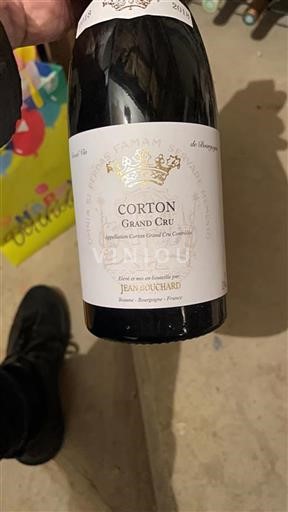 Borgoña Corton Grand Cru Jean Bouchard 2018
