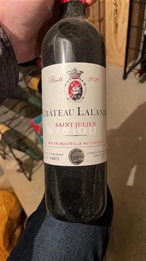 Burdeos Saint-Julien Château Lalande 2010