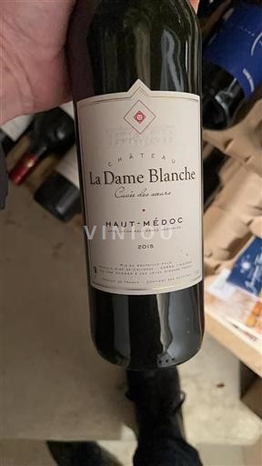 Bordeaux Haut-Médoc Château La Dame Blanche des sœurs 2015
