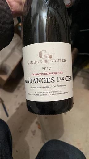 Borgonha Maranges Premier Cru Pierre Gruber 2017