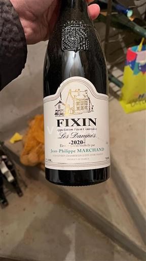 Bourgogne Fixin Jeanphilippe Marchand Les Damnés 2020
