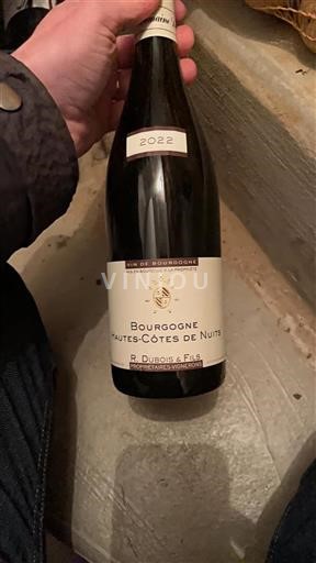 Burgund Hautes Côtes de Nuits Grand Cru R. Dubois & Fils 2022