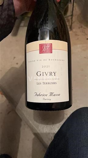 Burgundija Givry Fabrice Masse Les Terroirs 2021