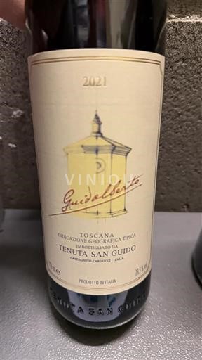 Toscana Tenuta San Guido Guidalberto 2021
