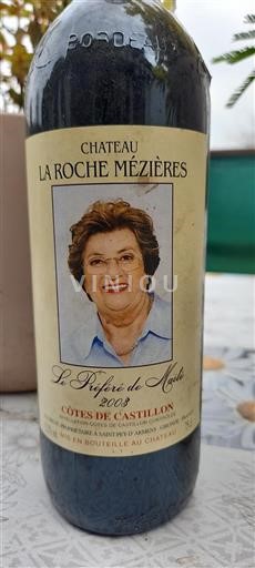 Bordeaux Unspecified Château La Roche Mazières Le Préféré de Maïté 2003