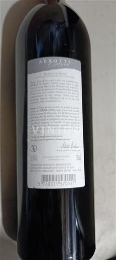 Languedoc Minervois Abbotts Notus 2006