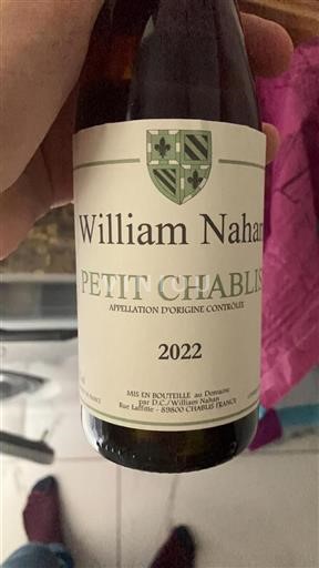 Borgogna Petit-chablis William Nahan 2022
