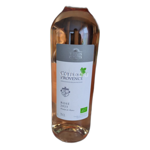 Vin Rosé sec Terres Ocres 2023 France Provence Côtes-de-provence AOC