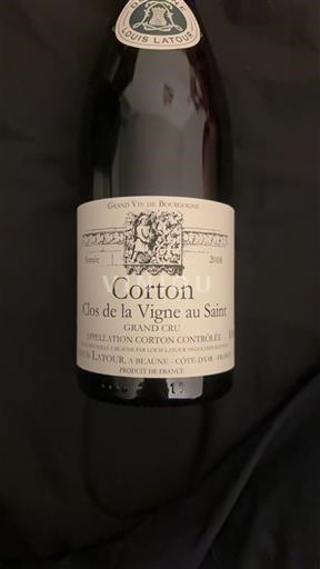 Borgogna Corton Grand Cru Louis Latour Clos de la Vigne au Saint 2018