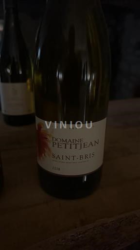 Burgund Saint-Bris Domaine Petitjean 2018