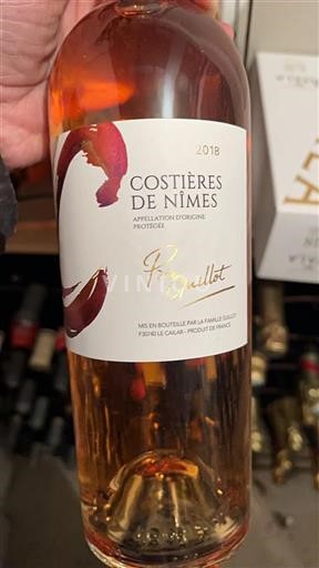 Rhône-dalen Costières-de-nîmes Famille Guillot 2018