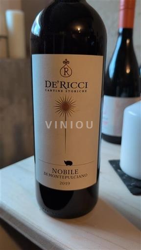Tuscan Wines Nobile di Montepulciano De' Ricci 2019