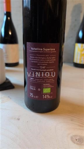 Lombardía Valtellina Superiore Grand Cru S.a. Dirupi 2018