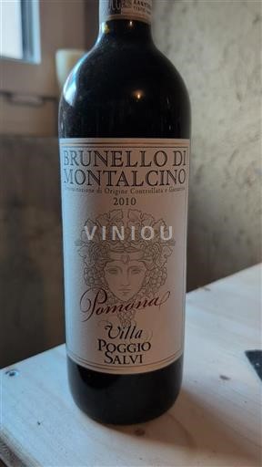 Toscana Brunello di Montalcino Villa Poggio Salvi Pomona 2010