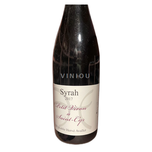 Valle del Rodano Hervé Avallet Petit Viron à saint-Cyr 2017