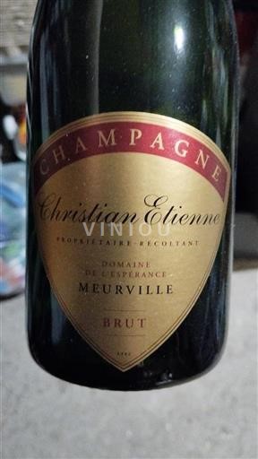 Champaña Champán Christian Etienne Sin añada