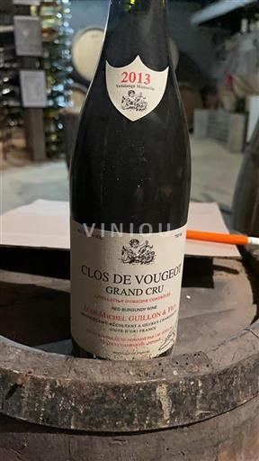Burgundsko Clos-de-vougeot Grand Cru Jeanmichel Guillon & Fils 2013