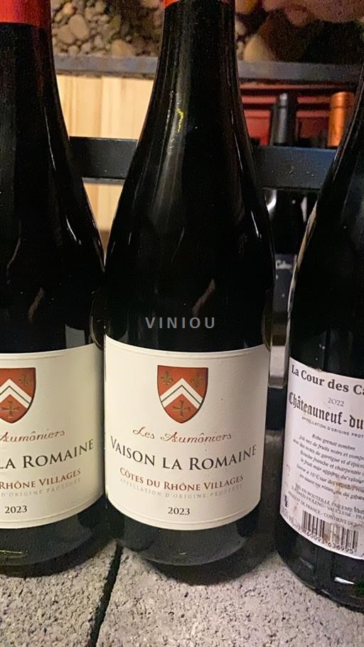 Thung lũng Rhône Côtes-du-rhône-villages Les Aumôniers Vaison La Romaine 2023