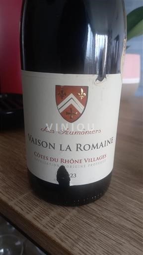 Rhônedalen Côtes-du-Rhône-Villages Les Aumôniers Vaison La Romaine 2023