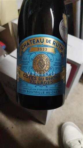 Thung lũng Rhône Côtes-du-rhône-villages Château Ruth 2022