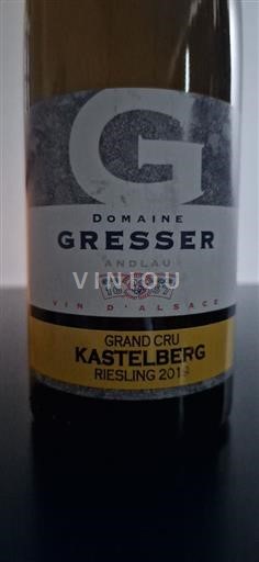 Alsace Alsace Grand Cru Domaine Gresser Kastelberg 2019
