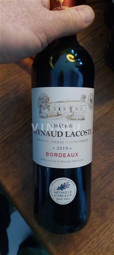 Bordeaux Château Reynaud Lacoste 2019