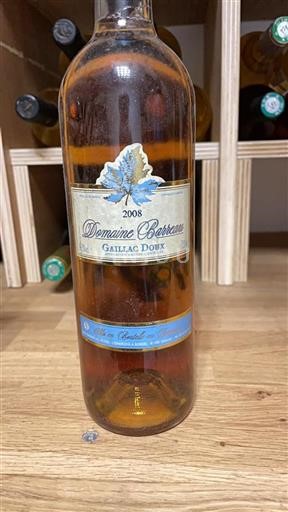 Alsace Không được chỉ định Domaine Barreau 2008