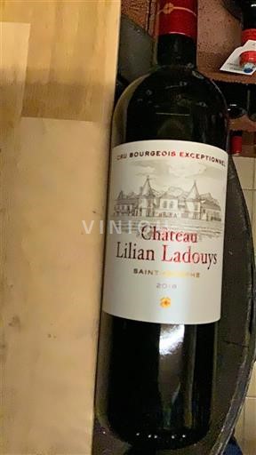 Bordeaux Saint-Estèphe Cru Bourgeois Château Lilian Ladouys 2018
