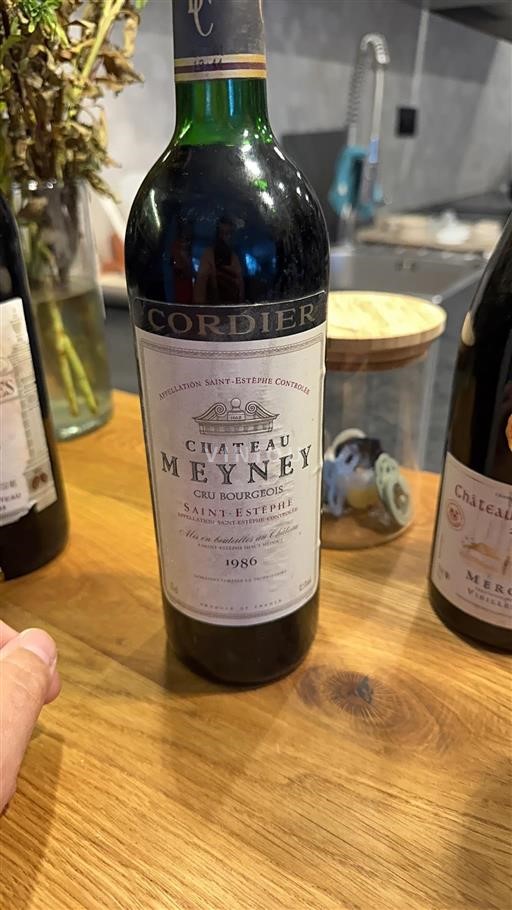 Bordeaux Saint-Estèphe Château Meyney 1986