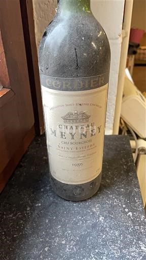 Bordeaux Saint-Estèphe Château Meyney 1986