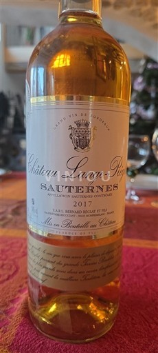 Bordeaux Sauternes Château Langereglat 2017