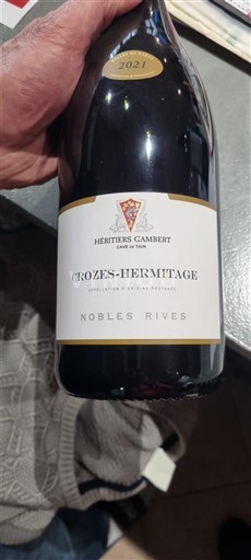 Rhône-dalen Crozes-Hermitage Héritiers Gambert Nobles Rives 2021